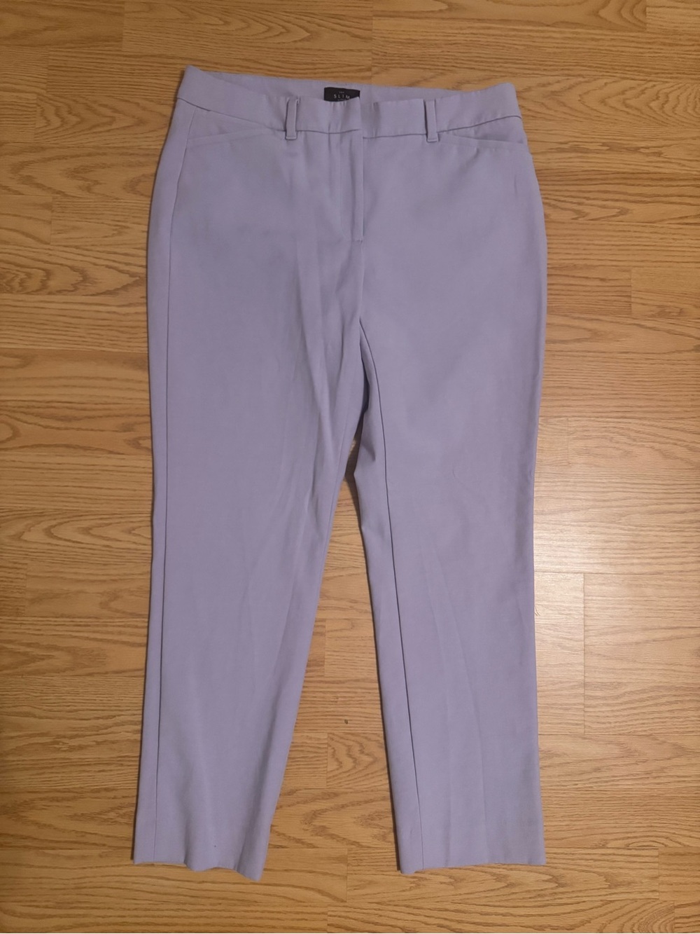 WhiteHouseBlackMarket Lavender Slim Ankle Dress Pants 8
